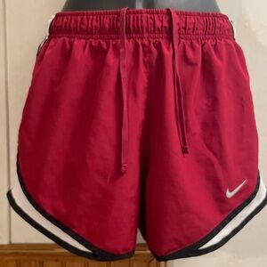 Nike Women's Red Athletic Shorts